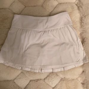 White Ivivva tennis skirt!!!